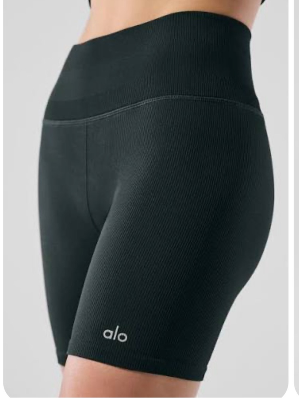 ALO seamless ribbed favorite shorts